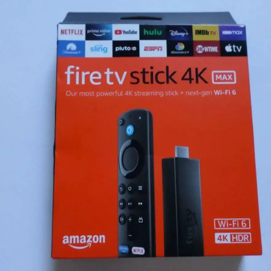 Dispositivo de streaming  Fire TV Stick 4K Max con Wi-Fi 6 y control  remoto por voz Alexa (incluye controles para la televisión)