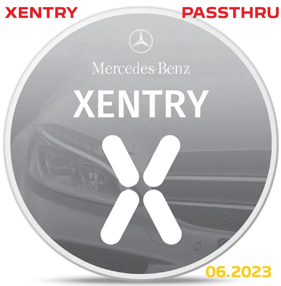 Xentry Passthru 06.2022-Programma Diagnostico Mercedes-Benz Das, Per J2534 Scan (✔‌Leggi Muslimate✔^) Spedizione Gratuita