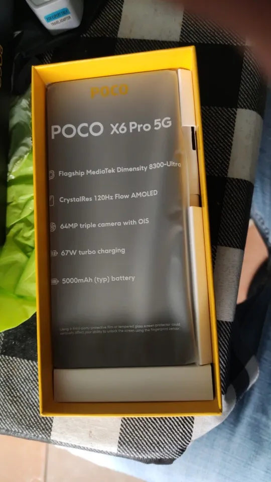 【World Premiere】POCO X6 Pro 5G Global Version 256GB/512GB Dimensity 8300-Ultra 64MP Triple Camera 6.67" 1.5K DotDisplay 67W NFC