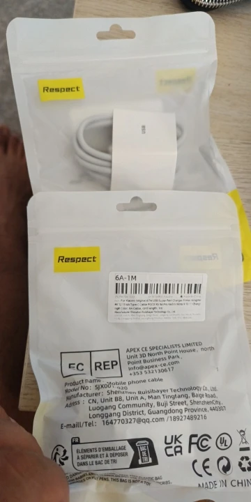 GaN USB Charger Total 67W Fast Charging Wall Phone Adapter USB TypeC Cable Quick Charge 3.0 Plug photo review