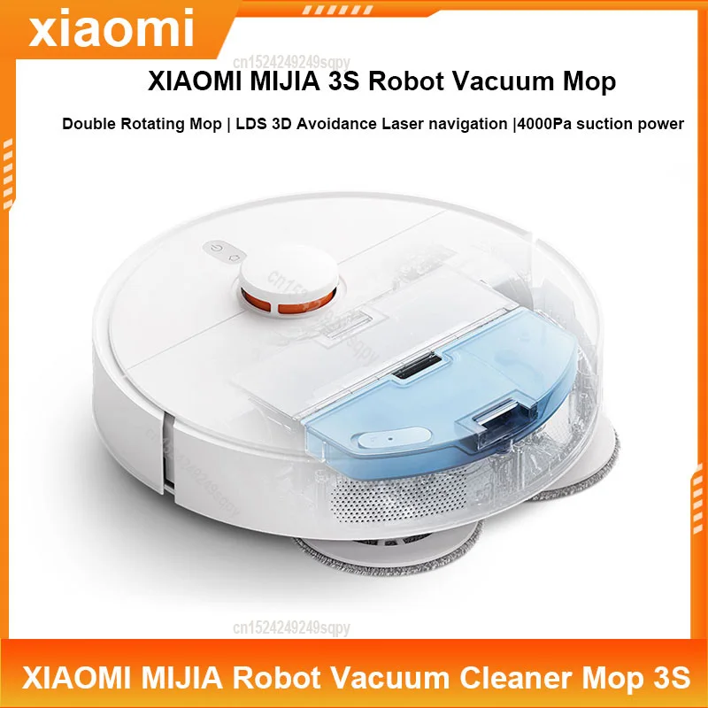 XIAOMI MIJIA Robot Vacuums cleaner Mop 3S Sweeping Mop Home Cleaner