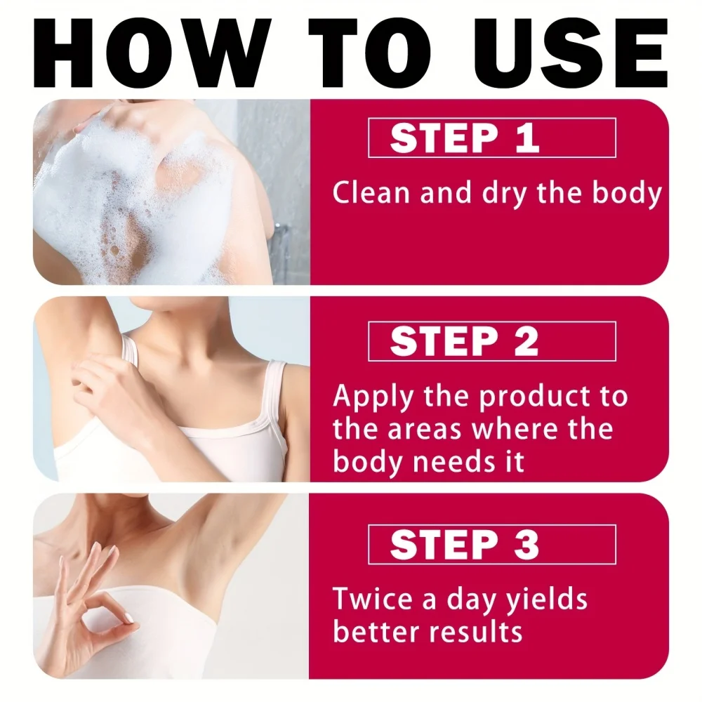 Rose Scented Deodorant Perfume Moisturizing Floral Odour Remover_voghion.com