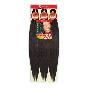 Outre Braids X-Pression Kanekalon 3X Pre Stretched Braid 42" - Long Lasting, Ultra Lightweight, Synthetic Hair 1