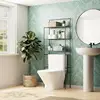 Over-the-toilet metal organizer – 3 shelves, oil-rubbed bronze 2