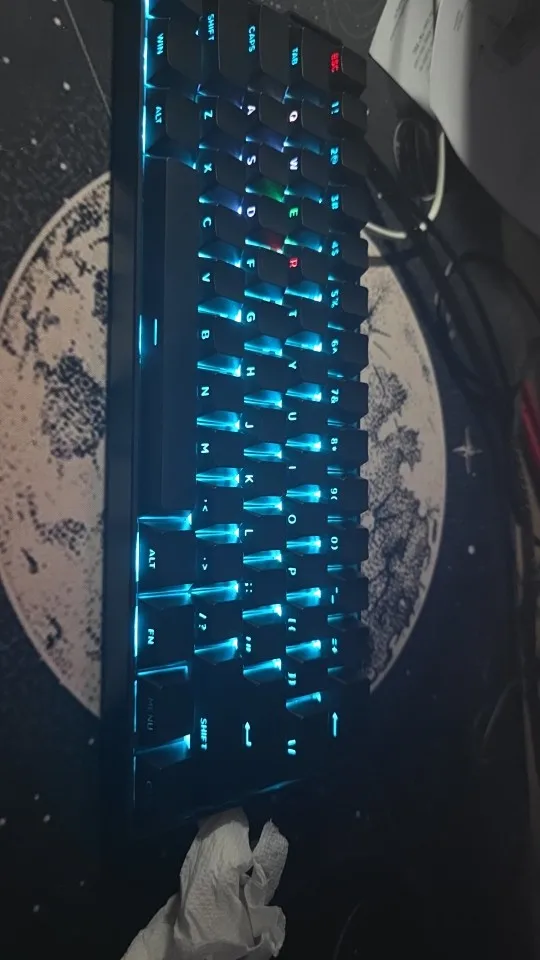 Akko MonsGeek FUN60 Mechanical Keyboard Magnetic Switch 60% Gaming Keyboards Rapid Trigger 0.01mm 8K ARGB HE/TMR Custom Keyboard photo review