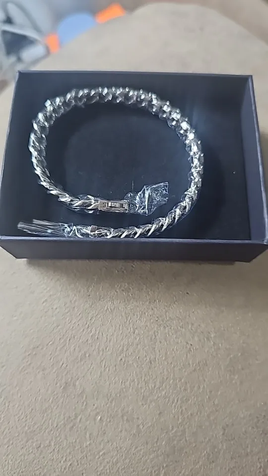 Stainless Steel Gold Cuban Chain