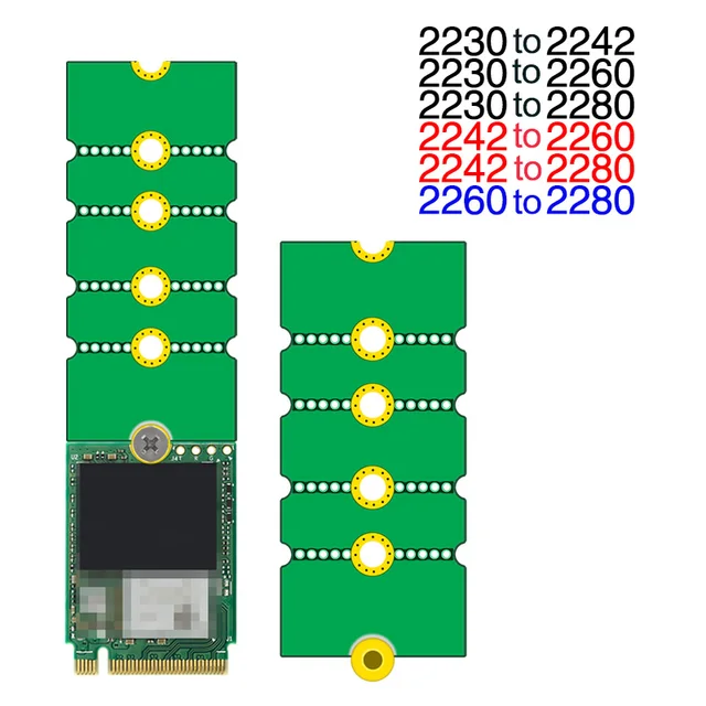 M.2 SSD 2230 to 2242 by eliasjonsson