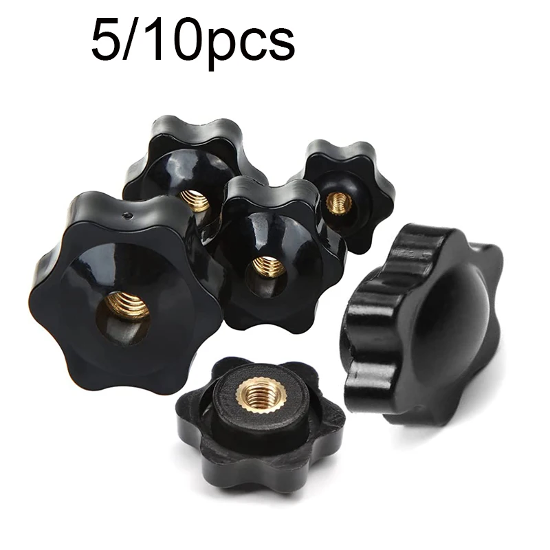 Star Handle Nuts M6 Hand Tighten Nuts Clamping Knob Manual Nuts