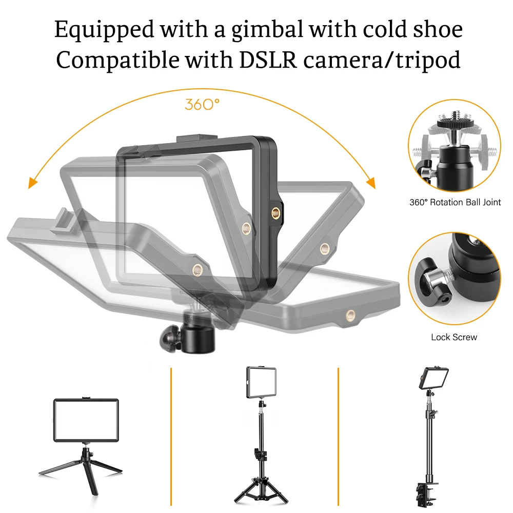 Lampe Photo Lampe LED Vidéo RVB Lampe LED VILTROX 15C RVB - APP