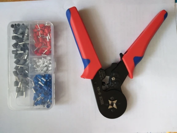 200/700/2120pcs Tubular Crimping Terminal VE Multiple Cold Crimp Terminal Pliers Set Electrical Equipment Wire Connector Pliers photo review
