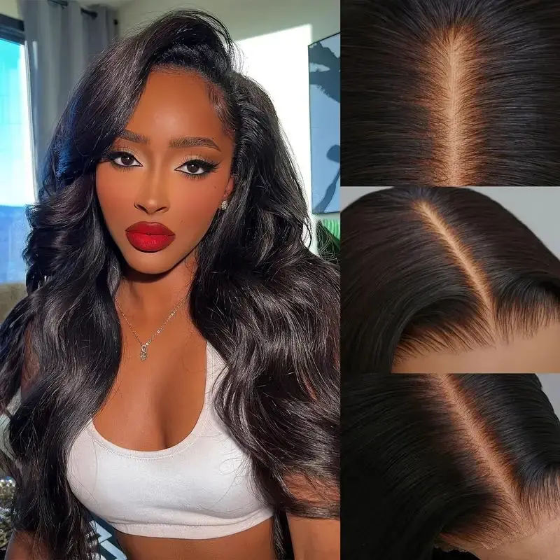 

32 Inch Glueless 5x5 HD Lace Closure Wigs Body Wave Wig HD Lace Closure Human Hair Wigs Brazilian Remy Hair Melt Skins Natural