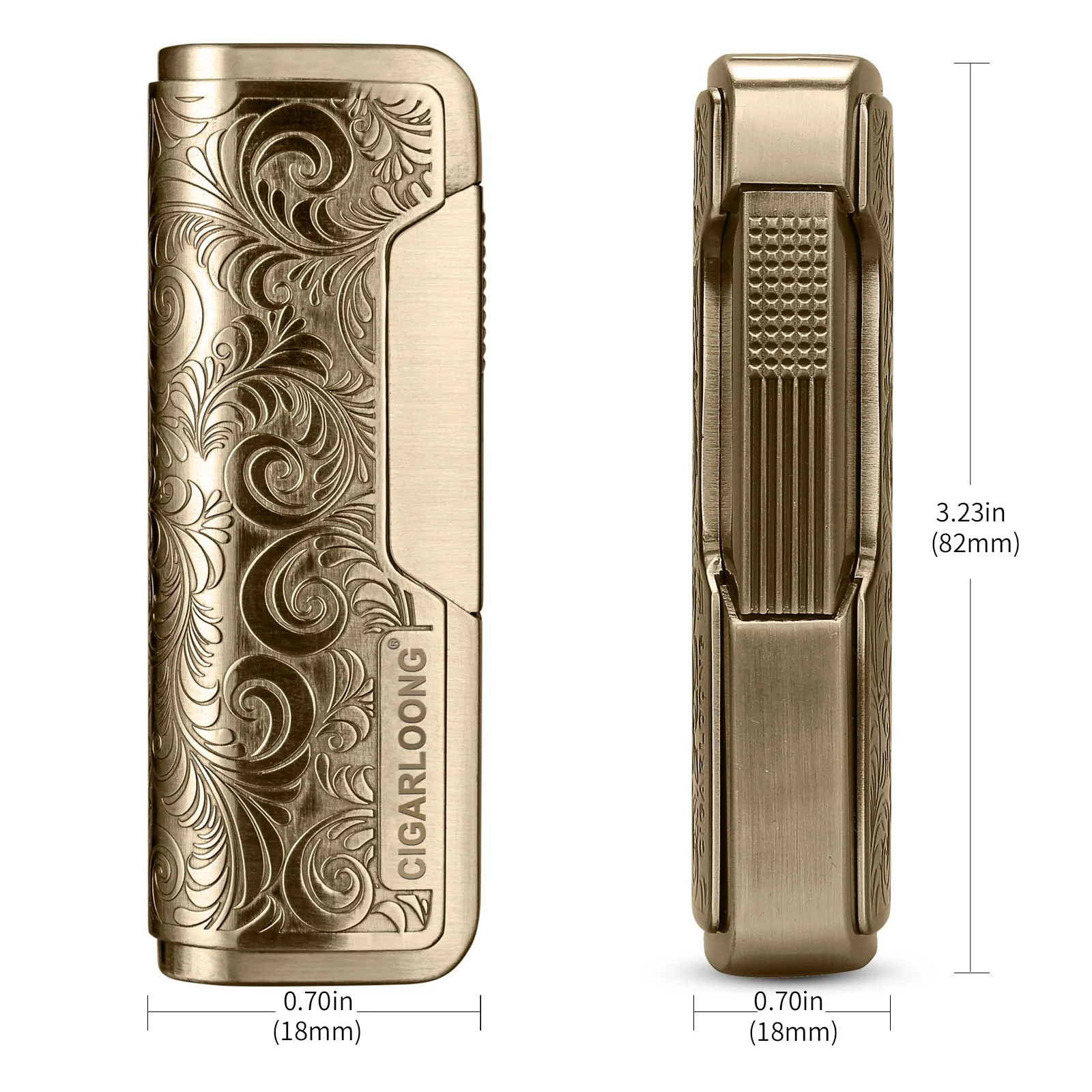 Torch Cigar Lighter Windproof Inflatable Metal Cigarette Lighter Stronger Fire Cigar For BBQ Kitchen Men's Gift With Box bbq lighter butane gas lighter cigarette lighter