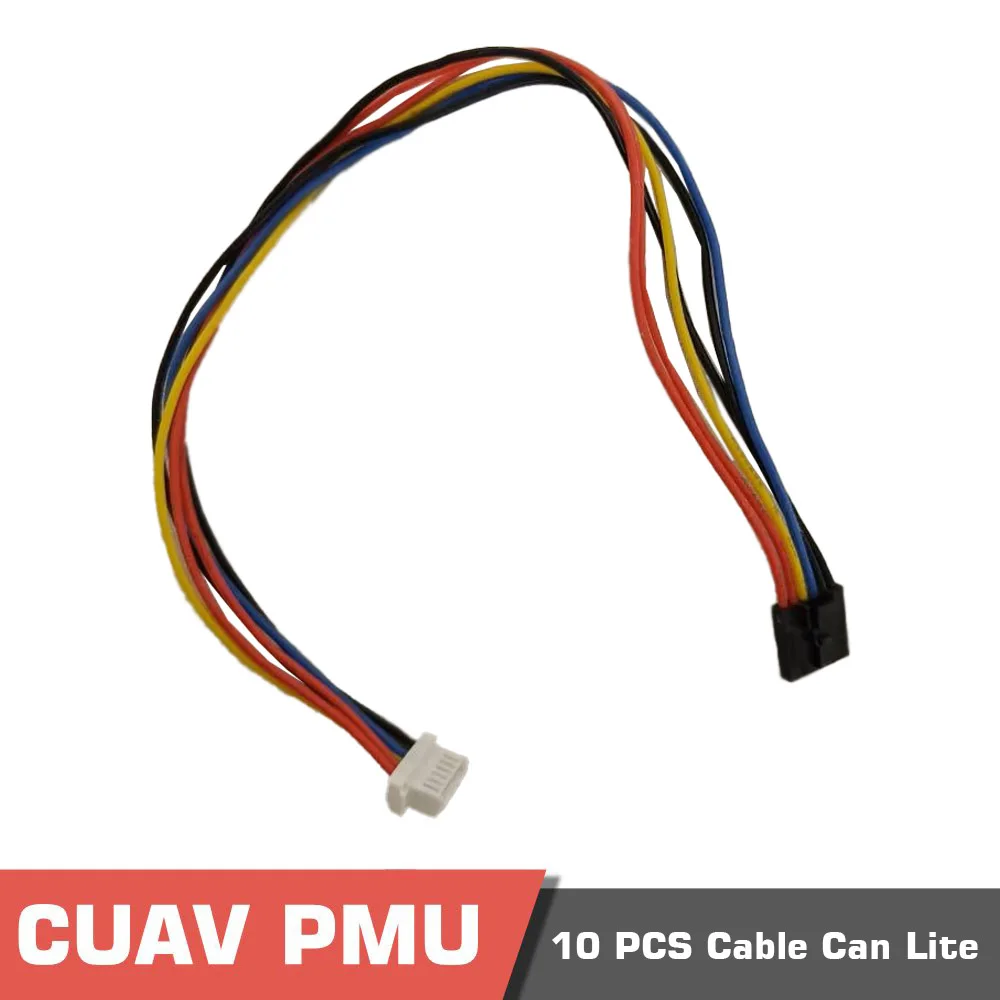 10 PCS CUAV CAN PMU Lite Power Module Cable – Compatible with STM32F412-Based 10–62V Input Power Module