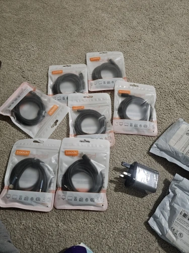 Toocki USB Type C Cable Fast Charging USB C Charger Cord For iPhone 15 14 13 12 11 Huawei P40 P30 Realme Oppo Oneplus Samsung photo review