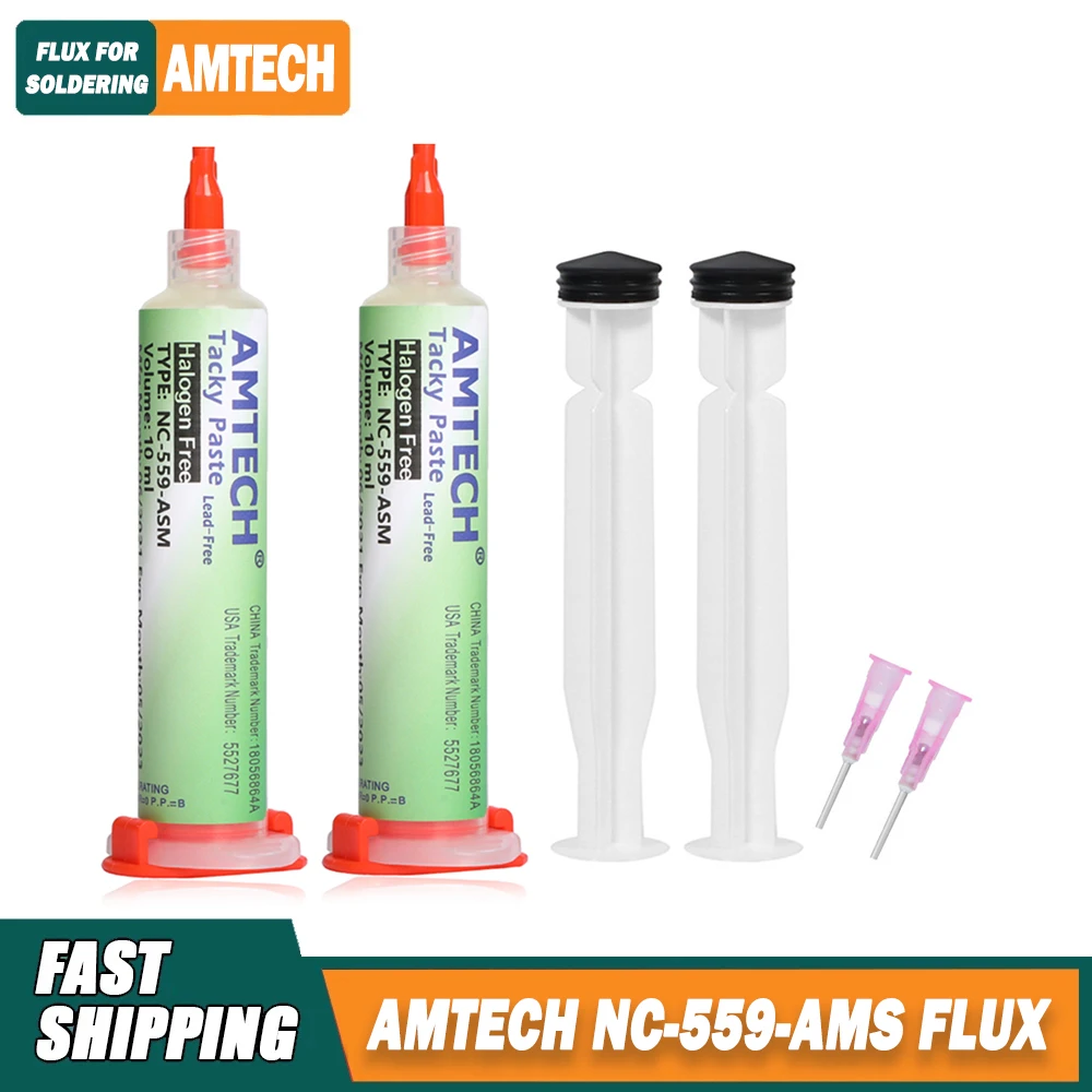 Amtech Nc559ams Flux Solder Gel Flux For Welding Bga Rework Station