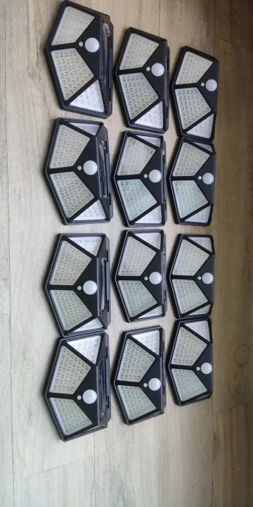 ⚡LAMPARA SOLAR CON SENSOR DE MOVIMIENTO🚨