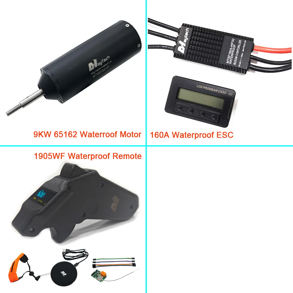 

Maytech Efoil мотор платы ESC дистанционный комплект 9KW 65162 двигатель 160A 32bit ESC 1905WF водонепроницаемый пульт дистанционного управления для электрической доски Sup