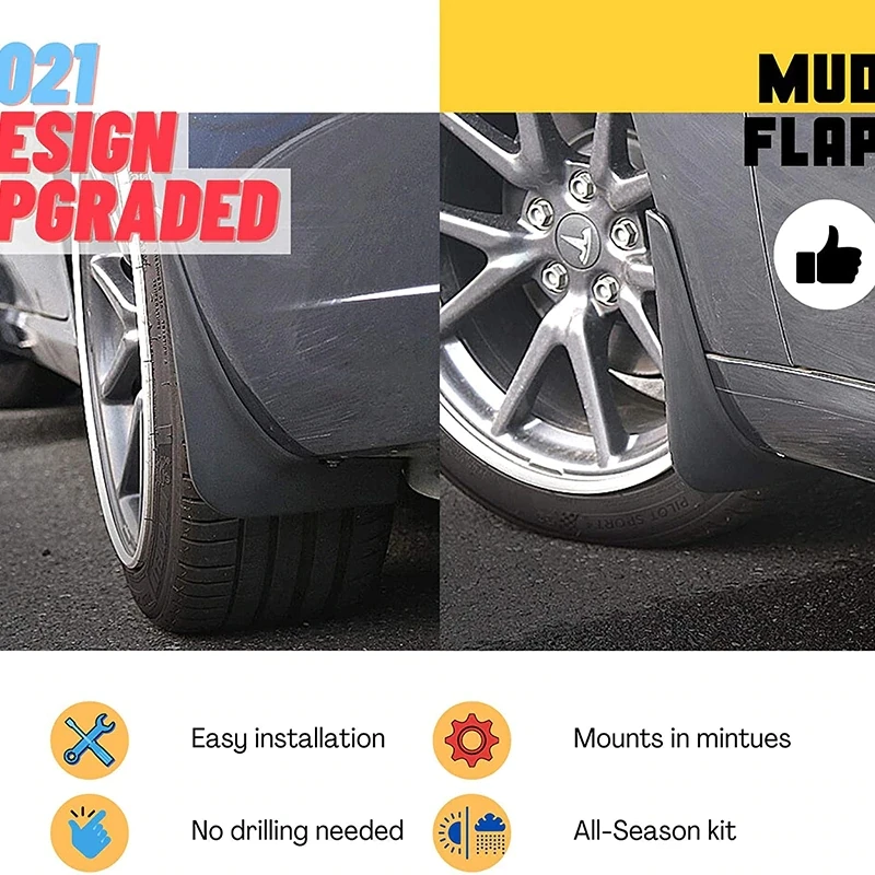 4x Schmutzfänger Für Mazda MX-5 NA - Styling & Schutz Für Deinen Roadster