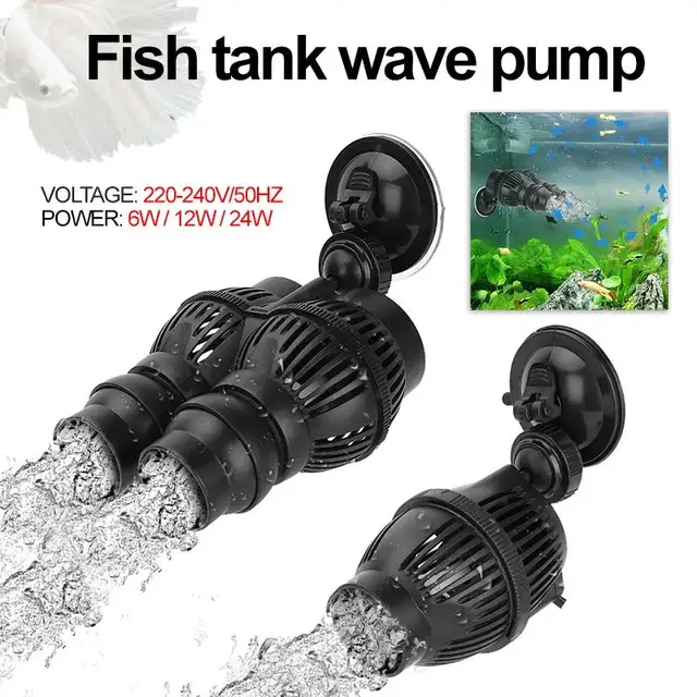 ปั๊มน้ำตู้ปลาขนาดเล็ก เงียบ ปั๊มสร้างคลื่น ปั๊มลมตู้ปลา เครื่องดูดของเสีย ปั๊มสร้างคลื่น 1