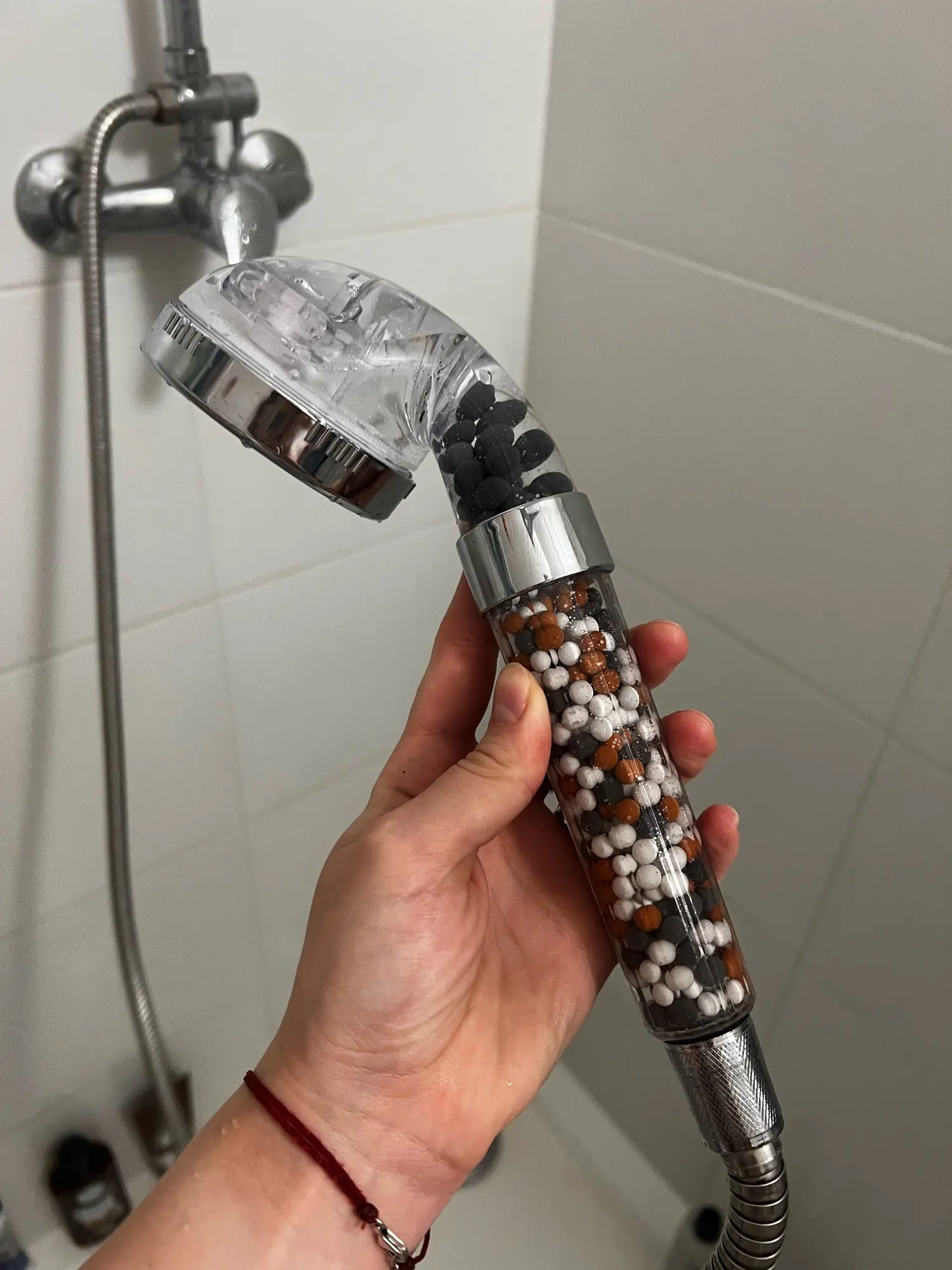 Negative Ion Shower Head Relax in an EcoFriendly Shower Le Marchand