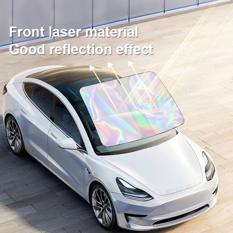Foldable Car Windshield Sun Shade Cover UVR Reflective Heat Shield