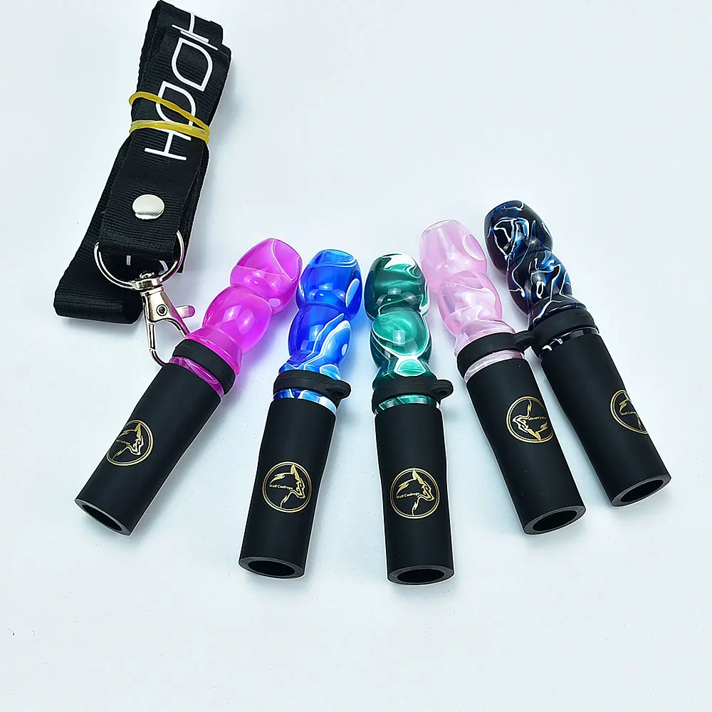 Hookah Replacement Accessories Hookah Mouthpieces Hookah Accessories Resin Hookah Mouthpieces Hookah Sheesha Chicha Narguile Shisha Water Pipe Accessories Silicone Hang Rope Strap Mouth Tips