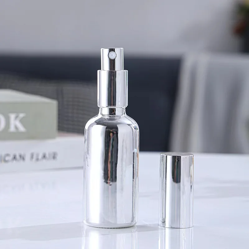 

50G Full Bamboo Jar Aluminium Inner with Engraving Bulb Glass Pipette Bottle