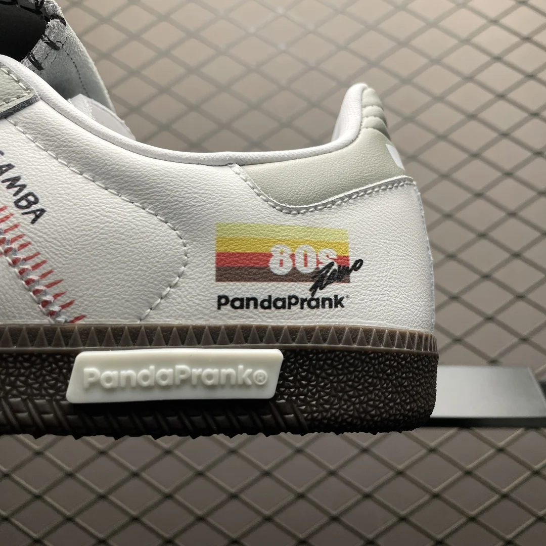Panda Prank x Adidas . Samba Panda Prank Custom Samba Low-top