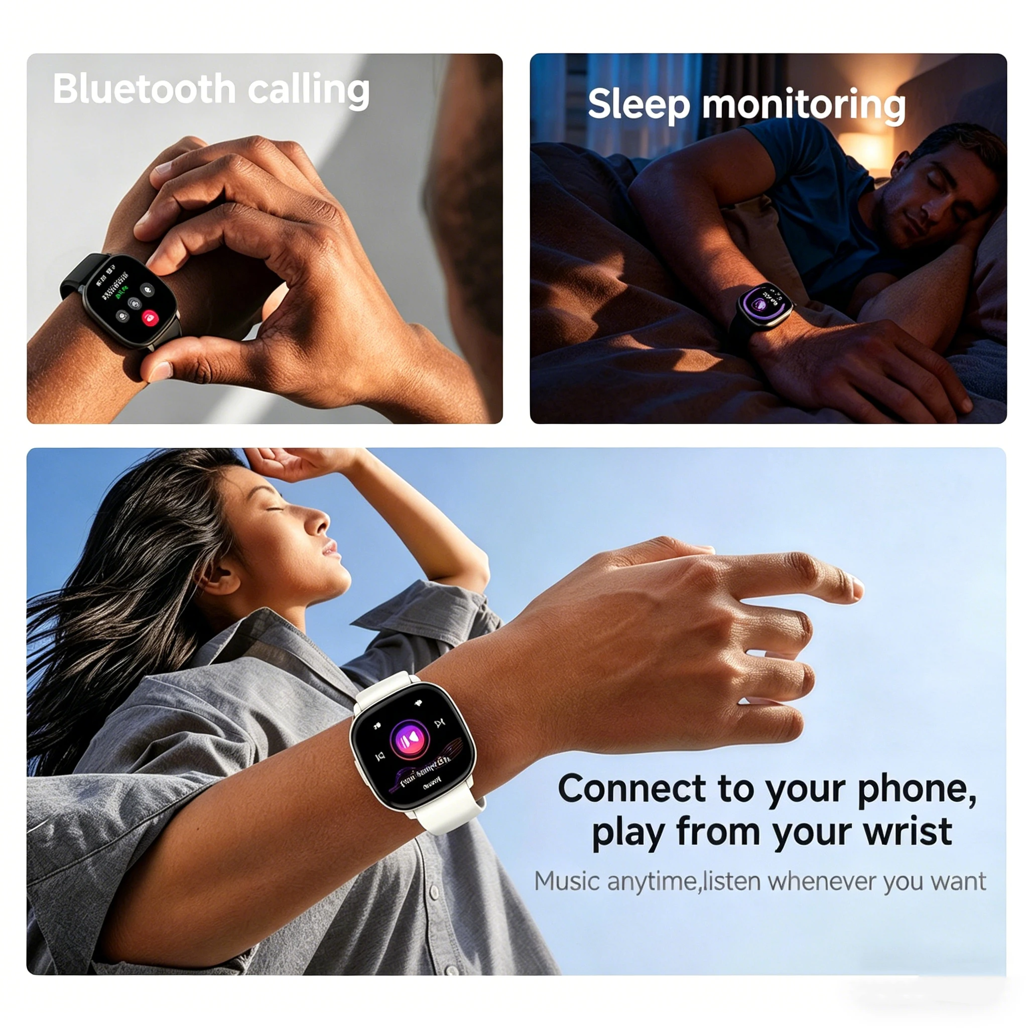 2026 HD17Air Smart Watch Lightweight Exercise Health Monitoring Watch for Outdoor 5.4Bluetooth Call Waterproof Travel Smartwatch 5
