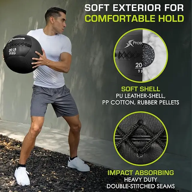Soft Medicine Balls for Wall & Full-Body Exercises 2