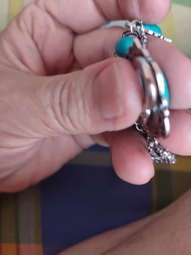 Turquoise Jewellery Set | Bracelet, Necklace & Earrings photo review