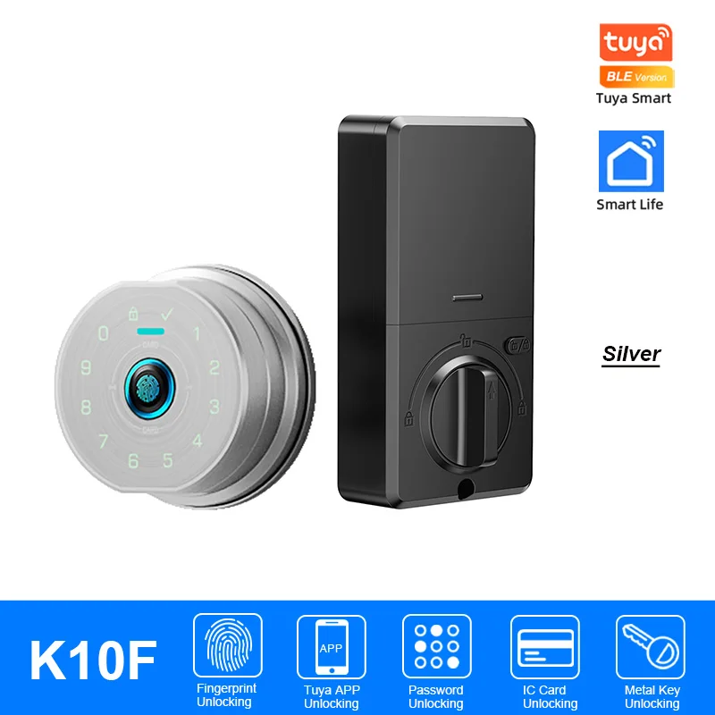 راي كيوب K10P قفل باب براحة اليد