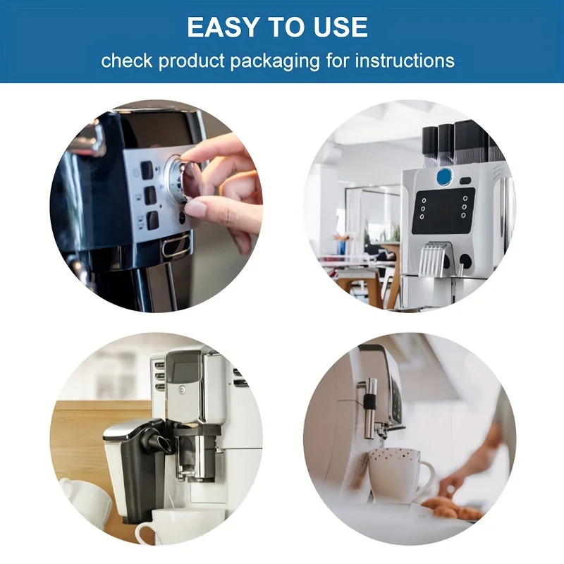 Coffee Machine Cleaning Tablets,Remove Pipe Grease,Scale And Residue,Suitable for Fully Automatic,Semi-Automatic,Espresso 2