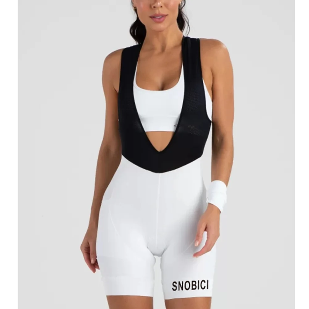 Summer Women's Cycling Bib Shorts with Gel Padding For Long Time Riding cycling bib shorts