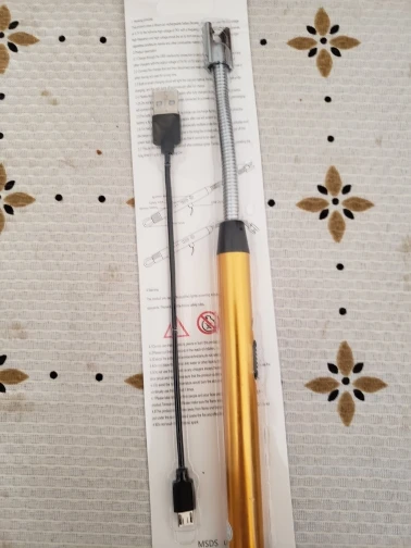 Acendedor Fogão Churrasqueira Isqueiro Eletrônico Recarregável USB - Neverdie Store photo review