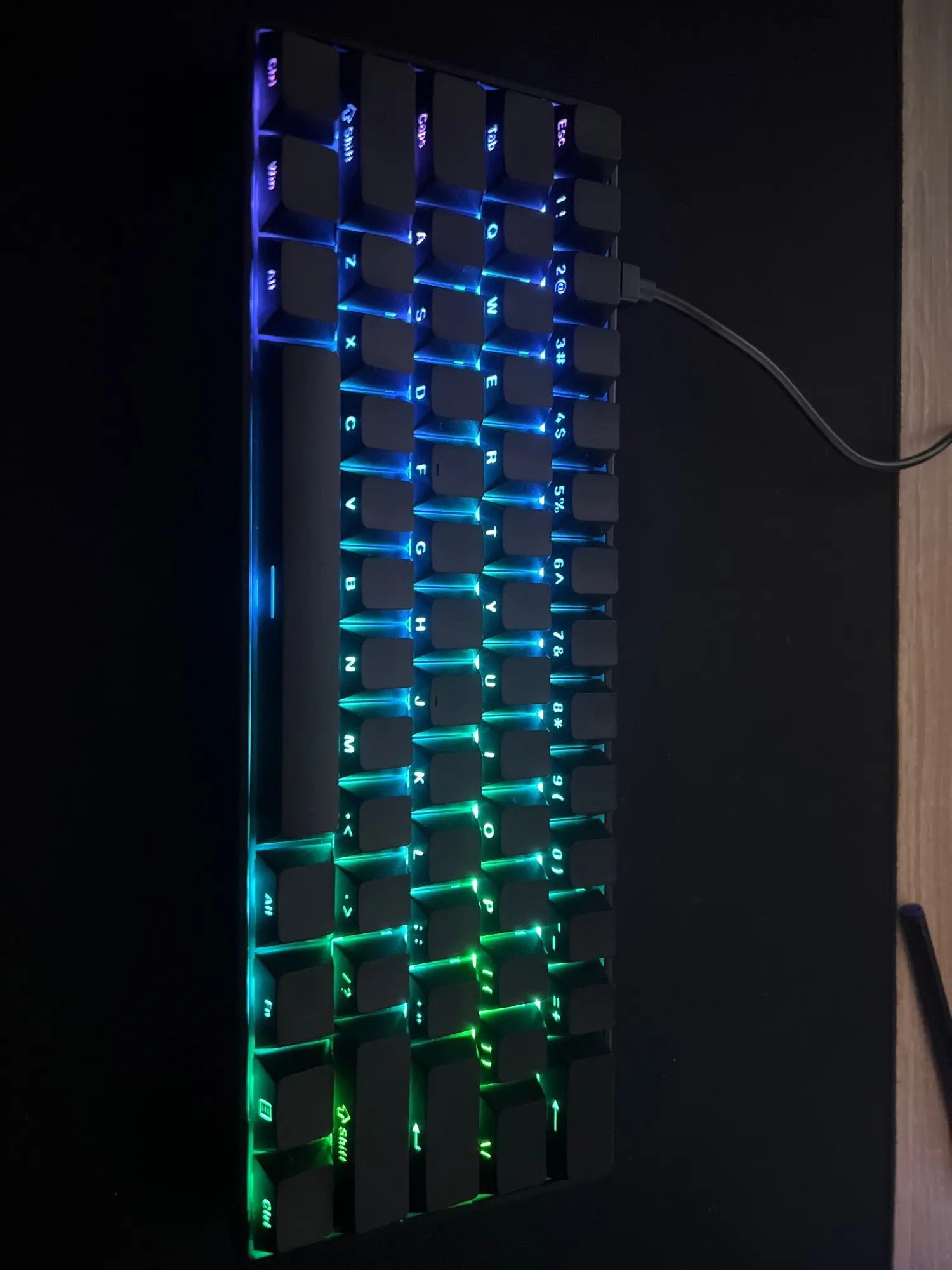 Akko MonsGeek FUN60 60% Magnetic Switch Gaming Keyboard photo review
