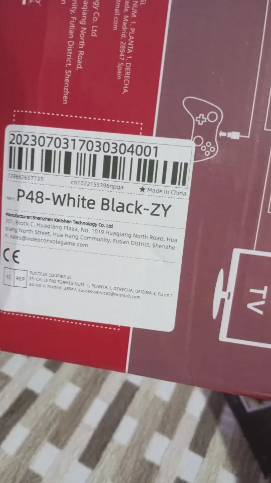 GAMINJA-mando inalámbrico P48 con giroscopio de seis ejes, controlador de juego para PS4, PS3, consola Wins 7, 8, 10, Joystick de PC de doble vibración photo review