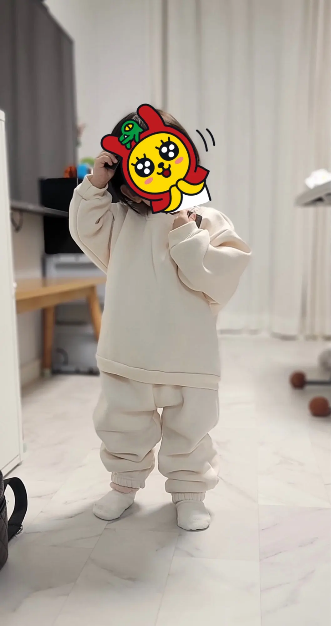 Baby Girls Clothes Set Fleece Embroidery Daisy Pullover Sweatshirt+Jogger Pants photo review