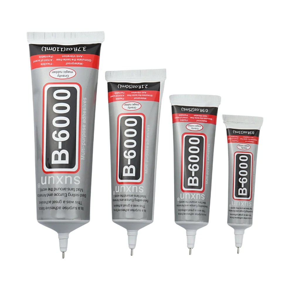 투명 접촉 다이아몬드 DIY 범용 휴대폰 수리 접착 유리 플라스틱, 어플리케이터 팁 포함, 15ML, 25ML, 50ML, 110ML