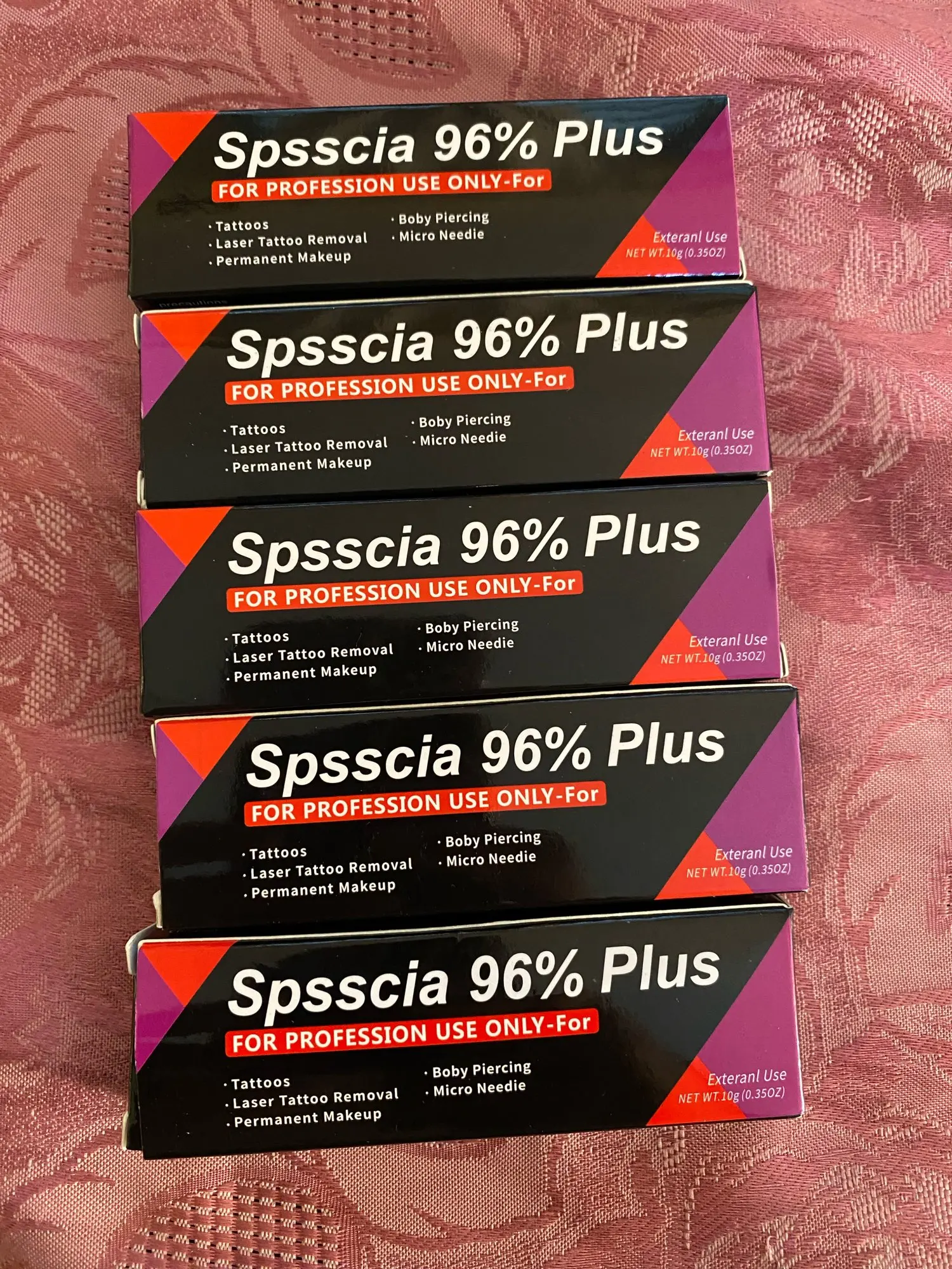 Spsscia 96% Numbing Cream Before Microblading/Permanent Makeup photo review