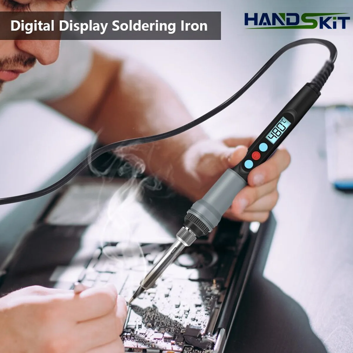 Handskit Model-926 90W Soldering Iron With Accessories UK US EU Plug soldering iron electric soldering iron soldering iron kit soldering iron set