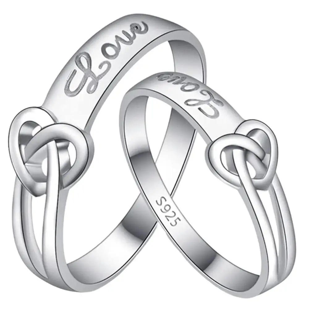 Argolla de Amigos, MXLVY-001, 1Par, S925, 2Pzas, Talla 1x6.5 y 1x9mm, 16.9 y 19Ø, Circunferencia 53 y 60mm, Plata., Argollas Hermosas