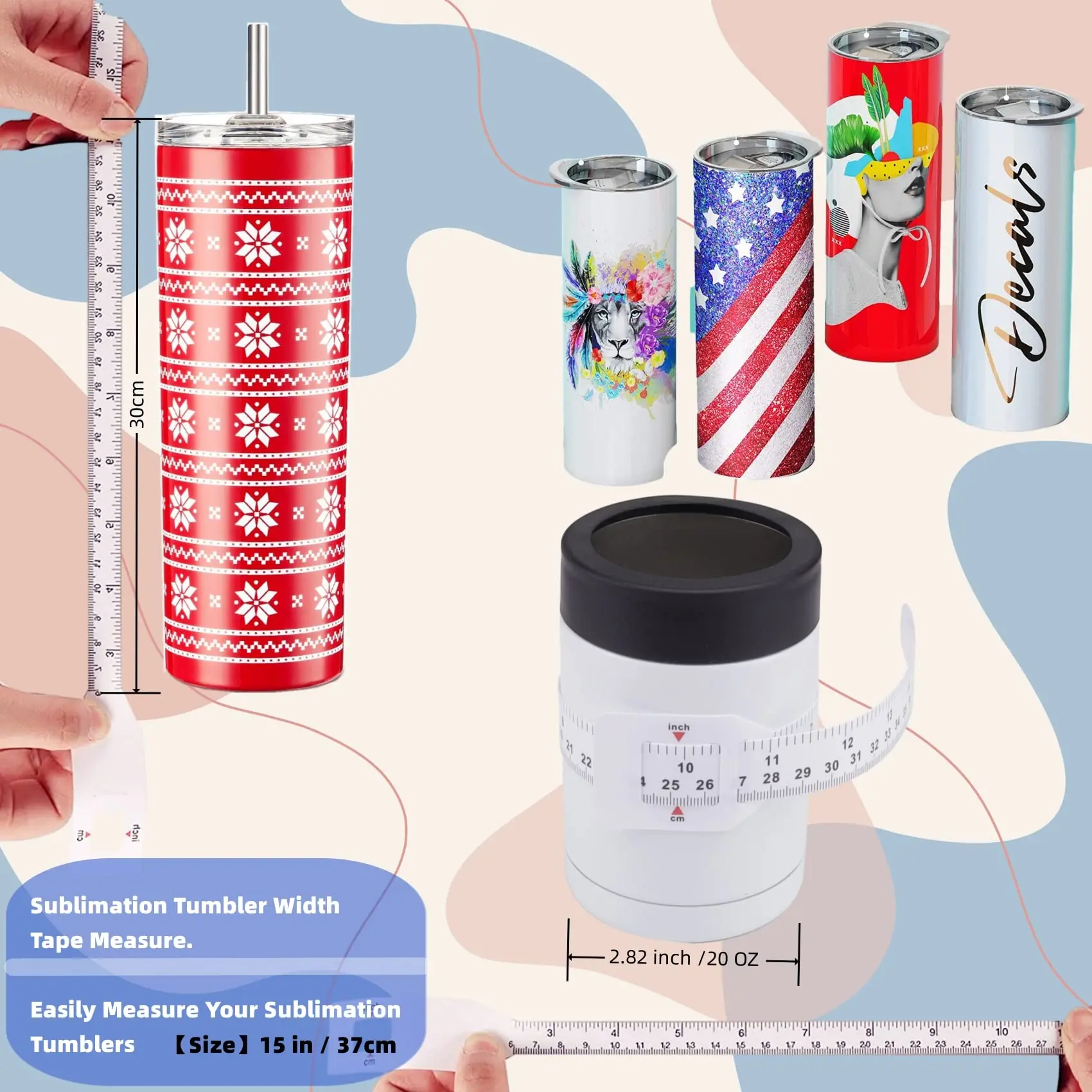 4 Pack Sublimation Tumblers Pinch ABS For 20 Oz For Sublimation Paper &  Tumblers - AliExpress