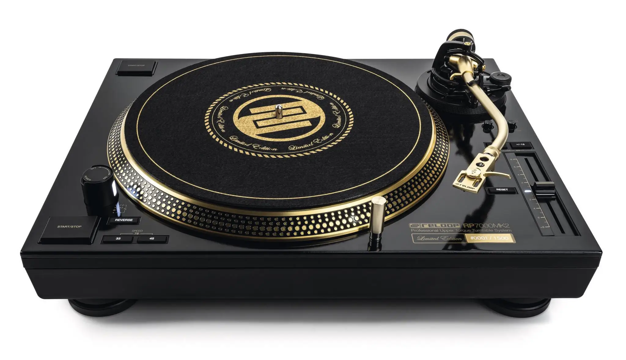 

Early Great Reloops RP-7000 MK2 Direct Drive DJ Turntable - Black With Concorde Mix Needle