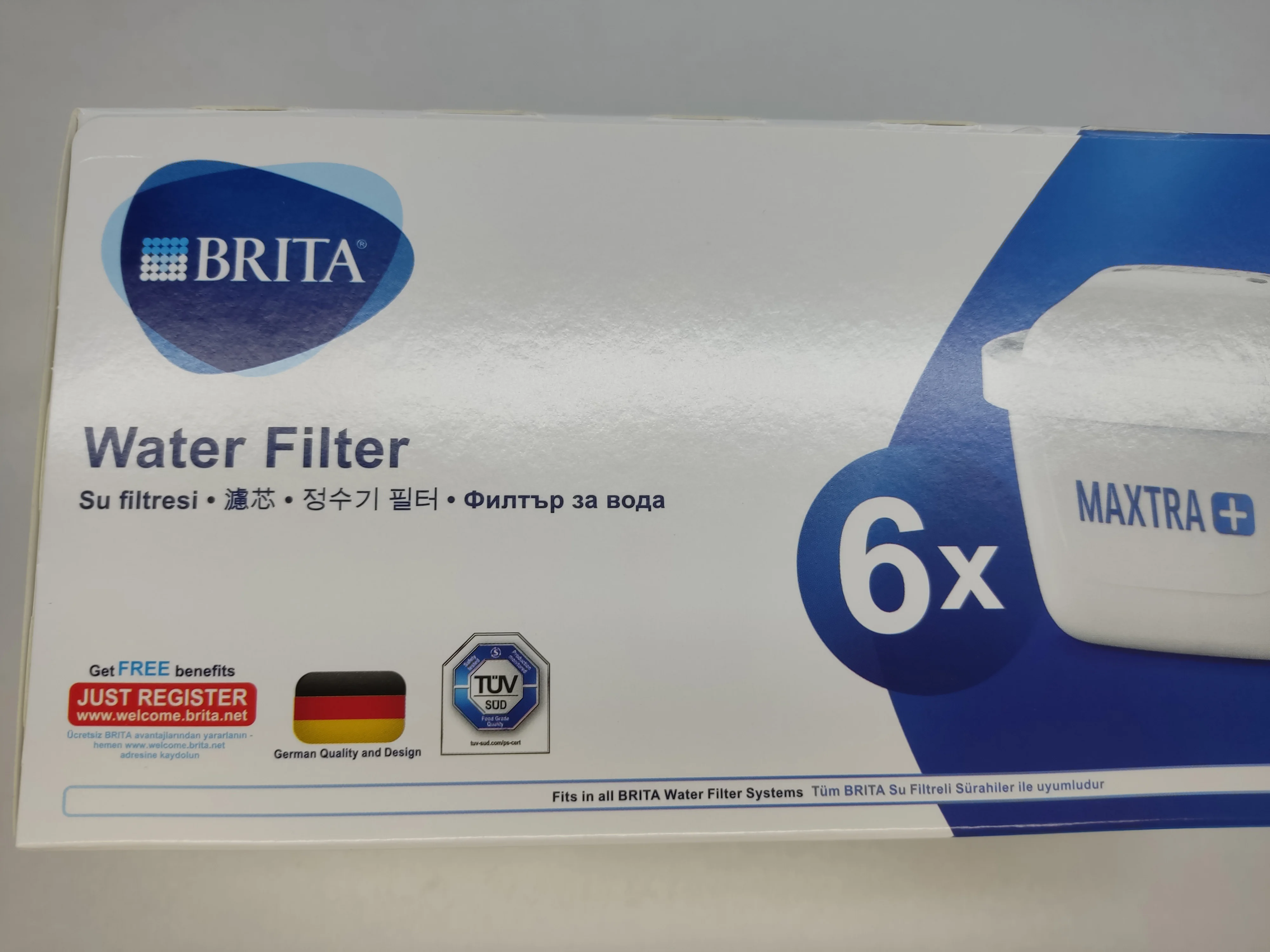 Brita Maxtra 2x 4x 6x pcs Replacement Water Filter Cartridges Compatible with All BRITA Jugs