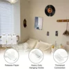 6/12Pcs Clear Acrylic Record Holder, Vinyl Record Shelf Wall Mount, Adhesive Acrylic Record Display Rack,  For Daily Displaying 6