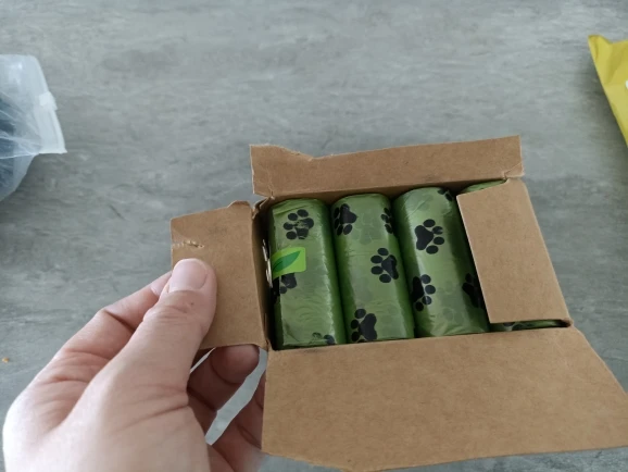 240pcs/16Rolls Thick Dog Poop Bags, Leak Proof Pet Waste Bag For Dog Outdoor Walking photo review