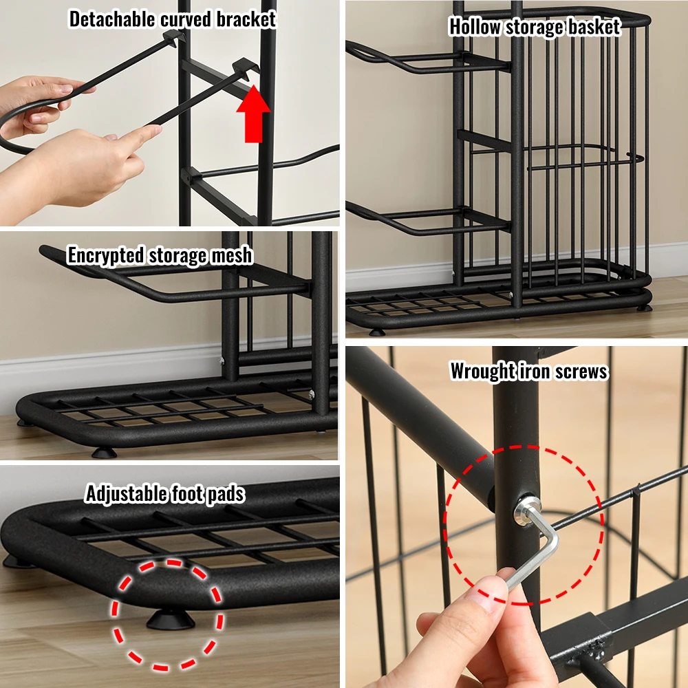 adjustable shelves storage rack