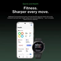Montre connectée OnePlus Watch 4 originale avec boîtier en titane, écran AMOLED saphir LTPO de 1,5'', GPS double bande, batterie de 646 mAh, autonomie de 5 jours, Wear OS 6.0 5
