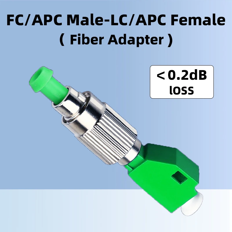 Fiber Adapter FC/APC (Male）-LC/APC(Female）Singlemode 9/125 Hybrid Adapter  Optical Power Meter Visual Fault Locator Connector type c male head to mini dp 1 4 adapter support 3d visual effect